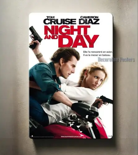 Knight And Day Movie Metal Poster -Collectable Sign- 20x30cm, 8x12inch  -aluminum