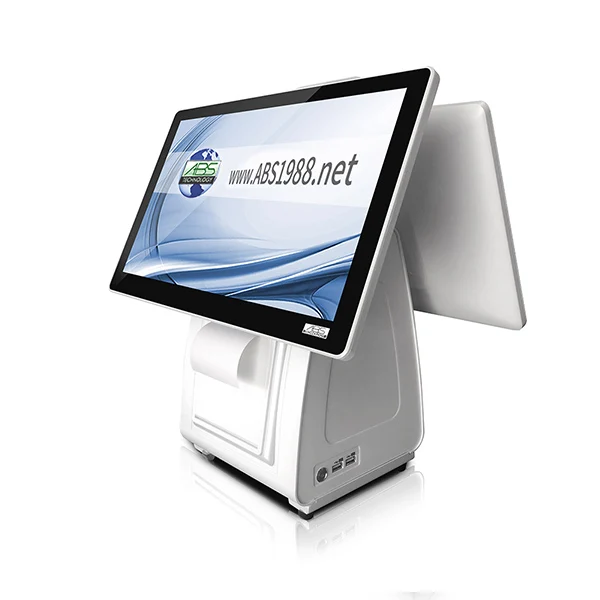 

ATV&UTVABS ABS6000 All-in-One POS System Windows 7/10 IntelJ1900 CPU 8GB RAM SSD 128GB HDD 1920x1080 Touch Screen Thermal Printe