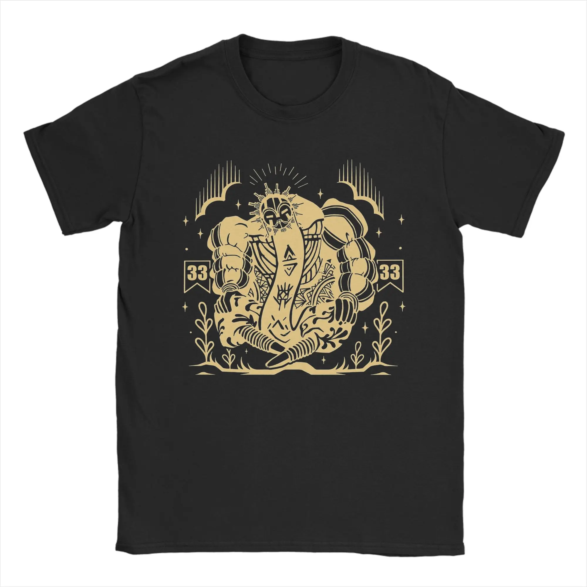 Esquie Clairs Obscurs Expedition 33 T-Shirt Men  Fashion 100% Cotton Tees O Neck Short Sleeve T Shirts 4XL 5XL Clothing