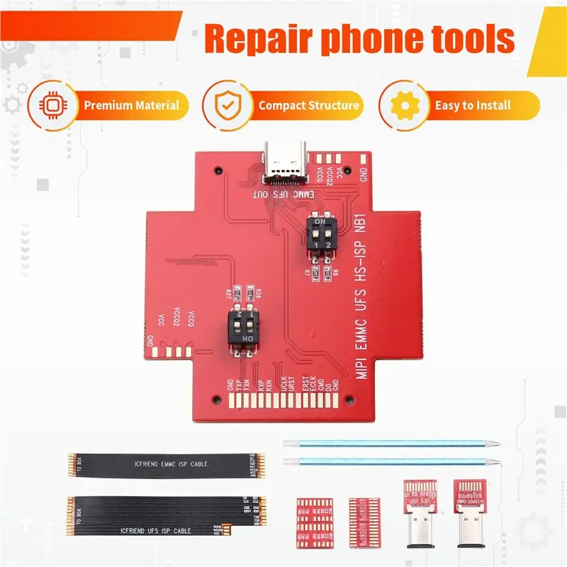 B04B-For Mipitester MINI For Mipi G2 ISP Kit Adapter Repair Phone Tool- NEW For Mipitester Mipi Box Without Encryption Chip