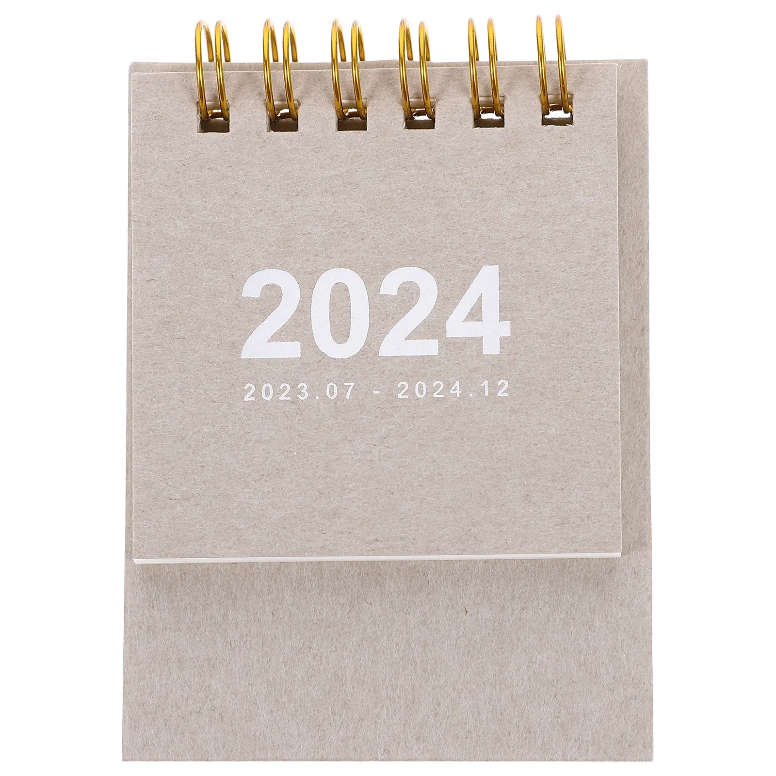 Mini 2024 Desktop-Ständer, kleiner Tischkalender für Büro und Zuhause, monatlicher Memo-Tischkalender, tragbarer Standkalender 2024