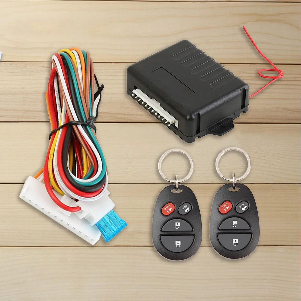 Kit Pengunci Pintu Sentral Remote Mobil Sistem Alarm Masuk Tanpa Kunci 410/T123