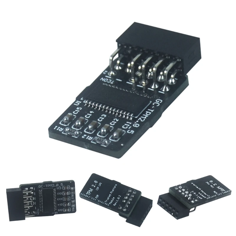 TPM 2.0 12Pin Encryption Security Module Board Remote Control TPM2.0 LPC 12Pin Motherboards Card