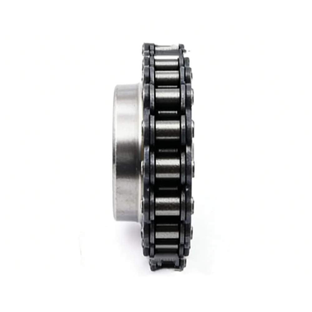 1Pcs A3 Steel 3-Pitch 06B Specification Single-Row Sprocket with Flange 41/42/43-54 Teeth for Mechanical Equipment