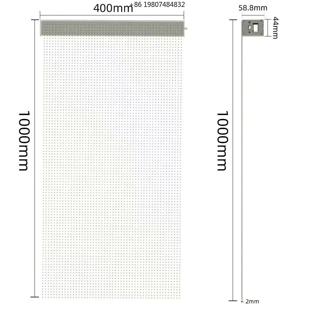 

Customized Flexible Transparent LED Film Advertising Screen, Aliexpress Best Seller Super Slim Adhesive for Retail Window Glass