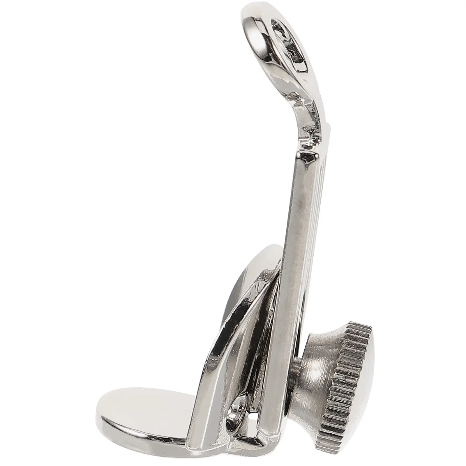 Clarinet Thumb Rest Adjustable Zinc Alloy Finger Rest for All Hand Sizes Comfort Stable Hole Fixing Clarinet Instrument