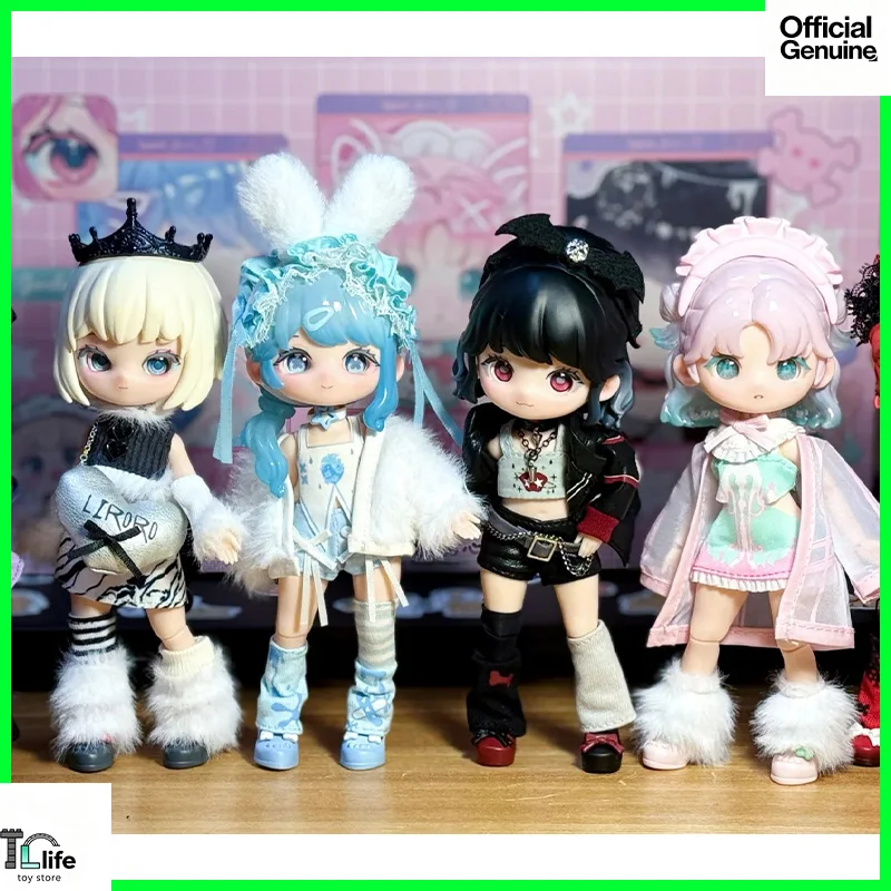 

SIMONTOYS Liroro V2.5 Binary Sweetheart Series BJD Blind Box 1/12 Кукла Аниме Фигурка Украшение рабочего стола Взрослый ребенок Подарочная игрушка