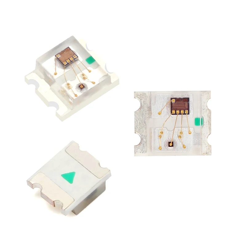 50pcs Flashing LED SMD Diode 0805 RGB Diodo flash Alto Brilho Diod 0807 RGB Flash LED Color Fast Flash