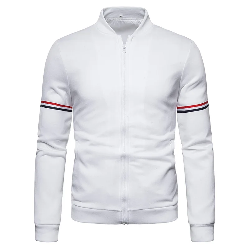 Giacche leggere da uomo giacche Bomber da uomo primavera autunno giacca in pile polare con Zip intera capispalla Casual cappotto sportivo da corsa