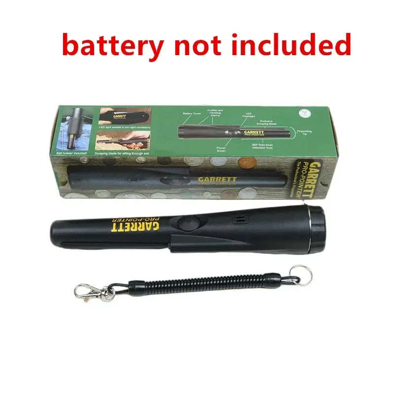 Metal Detector Asta di posizionamento portatile ad alta precisione Rilevatore esterno Cacciatore di tesori sotterranei impermeabili