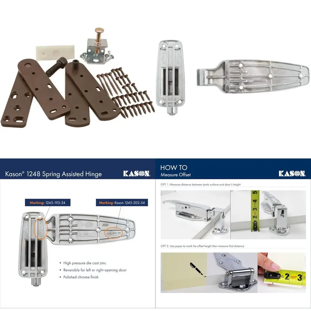 

Door Hinge Installation Kit - Premium Quality Hardware for Secure Door Hinges with Long-lasting Durability