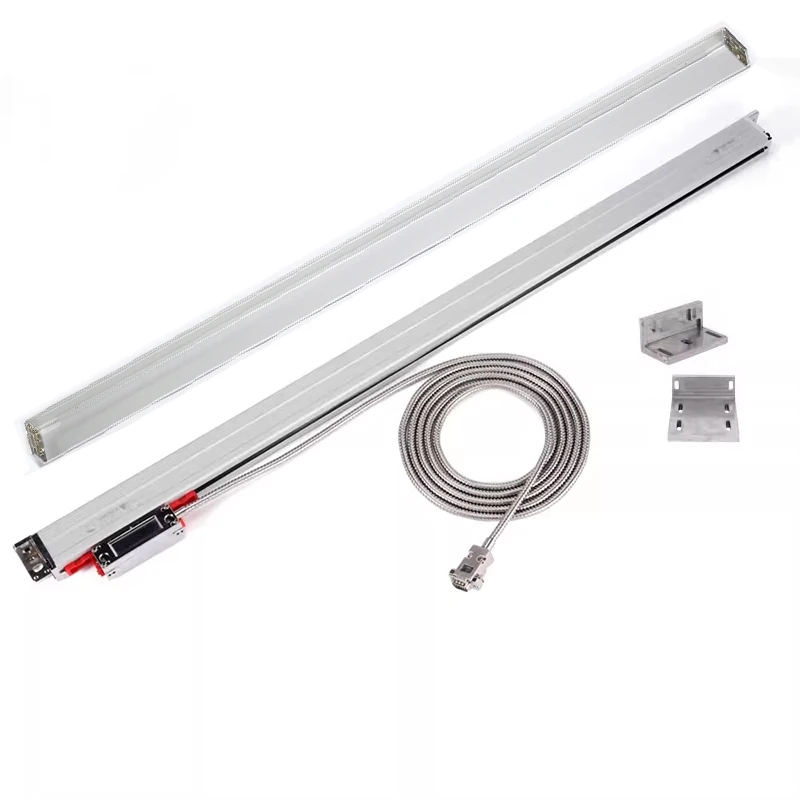 YHSINO KA-600 1100 1200 1300 1400 1500mm 5um TTL DRO Linear Glass Scale KA600 0.005mm 1500mm Optical Encoder for Milling Lathe