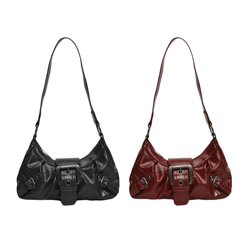 Practical Shoulder Bag PU Leather Underarm Bags Great For Various Occasion