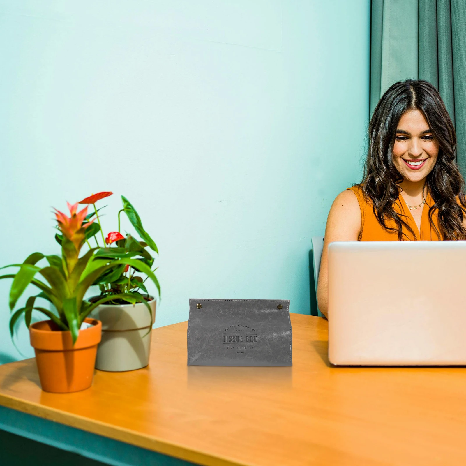 

1Pcs Tissue Bag Simple Style Waterproof Napkin Storage for Household Hotel Room Decorative Tissue Holder