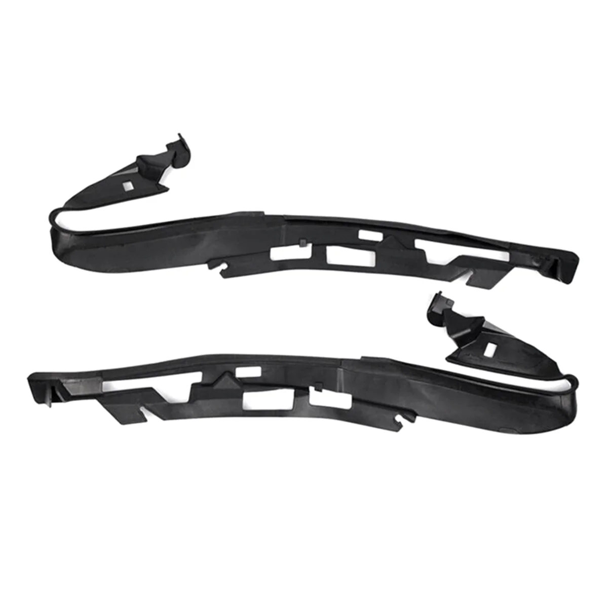 1 Pair Front Bumper Headlight Sealing Strip Headlight Gasket Upper Bracket Cover Fit for BMW F10 F11 2010-2017