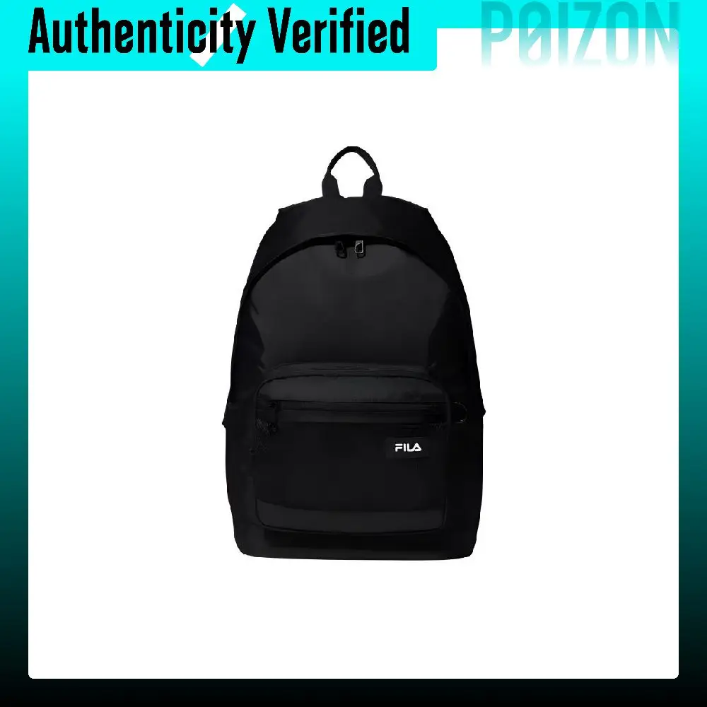 FILA Nylon Backpack Regular Unisex Black FS3BPG1301XBLK