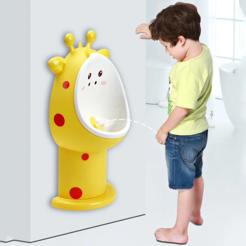 Portable Baby Hygiene Toilet Urinal Boys Girls Pot Outdoor Car Travel Anti-leakage Potty Kids Convenient Training Potty Cartoon