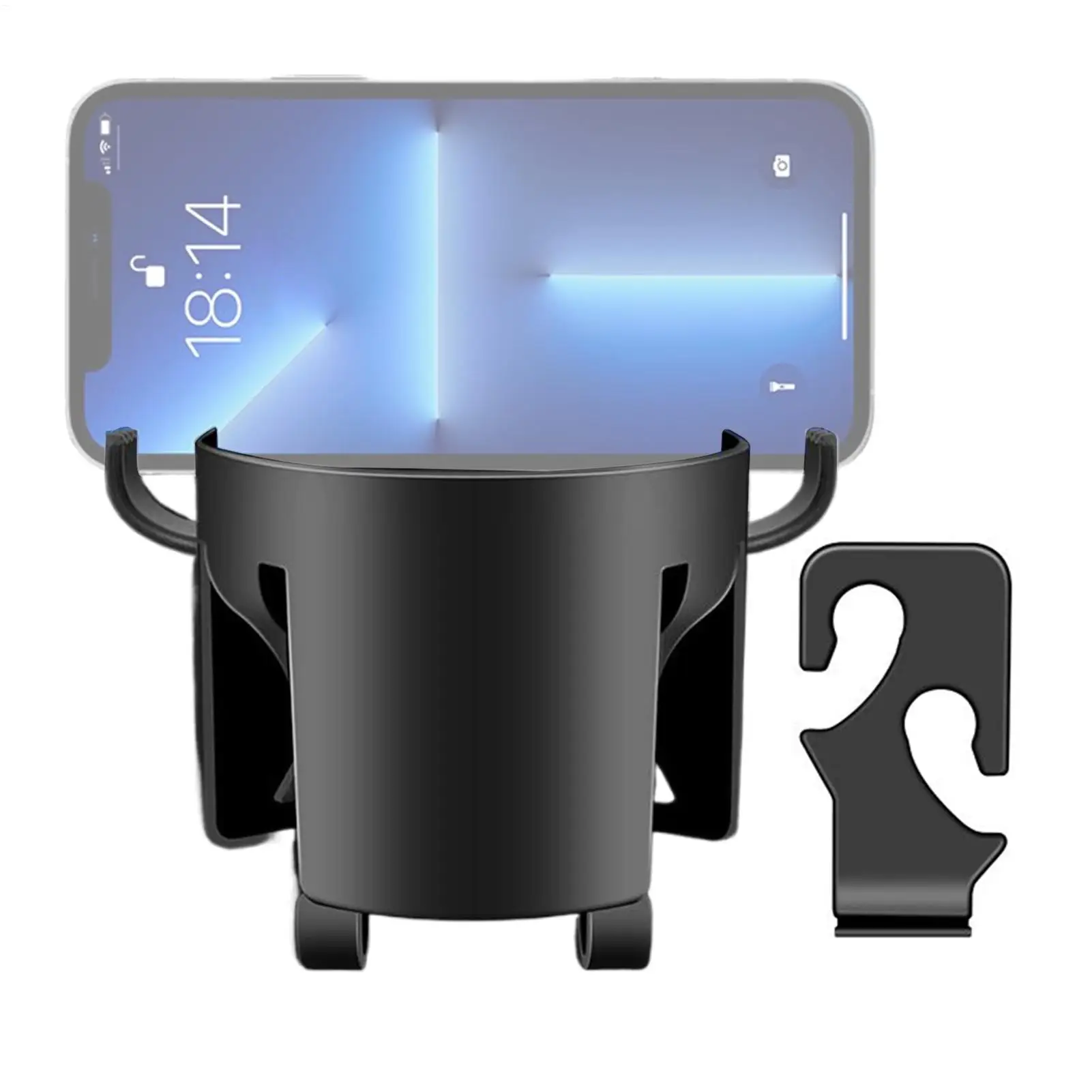 Cup Holder for Back Seat of Car Car Seat Hooks for Headrest Multifunctional Organizer Accessories for Interior Beverage Bottle