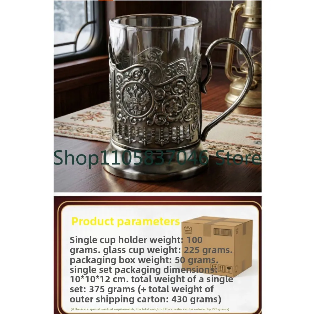 Glass cups, business gifts, souvenirs, classic tea cups, retro decorations, handicrafts