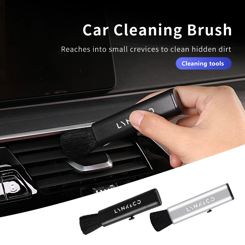 

Car Cleaning Brush Air Vent Detailing Dust Remova Accessories For LYNK&CO 01 02 03+ 05 06 09 PHEV 09 MHEV