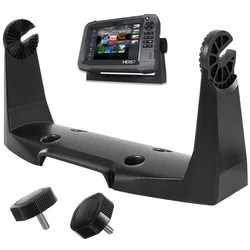 000-11019-001 Gimbal Bracket with Knobs Fit for Lowrance HDS-7 Touchscreen Gen3, HDS Gen2 Touch, Elite and Hook 7 - Steel