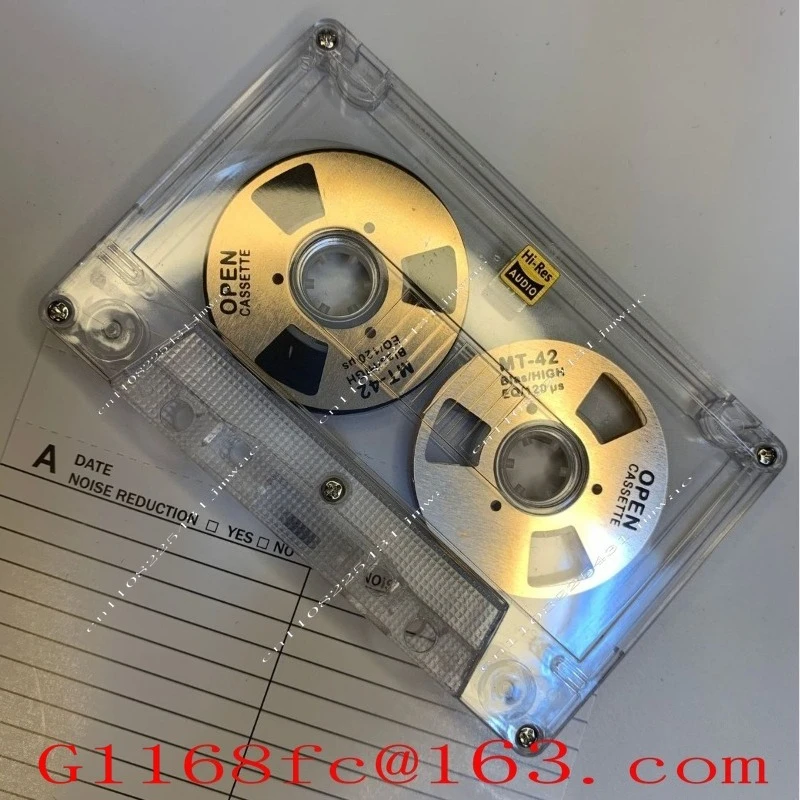 Small Open Tape Metal Double-sided 50 Minutes Class I Tape with Blank Tape