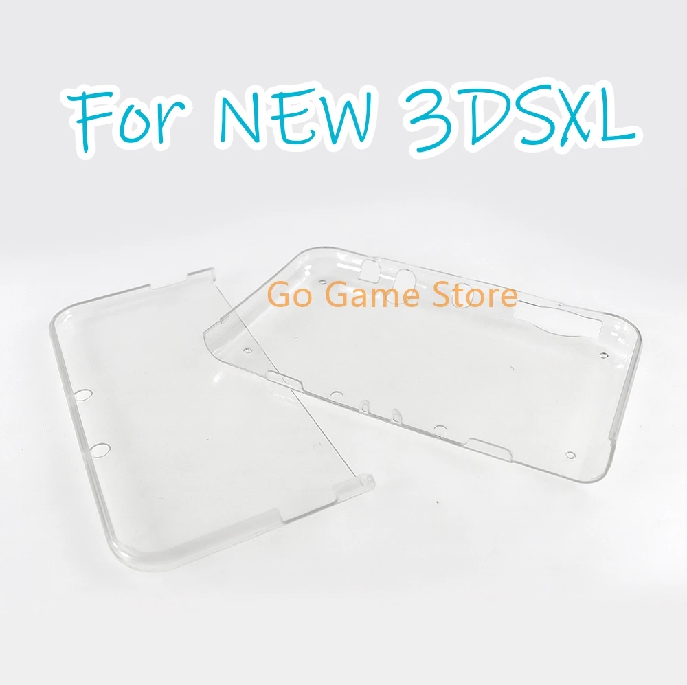 1pc para nintendo novo 3dsll 3dsxl novo 3ds xl ll caso de borracha tpu macio silicone gel pele aperto capa protetora escudo