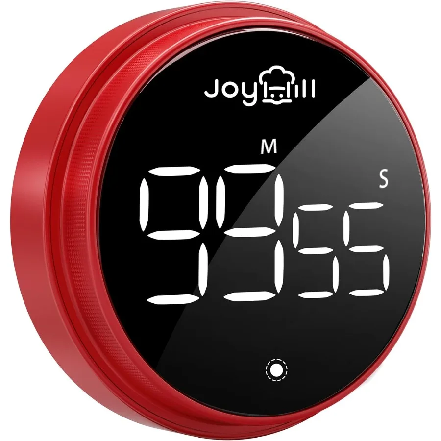 

Digital Kitchen Timer with Large LED Display and Magnetic Countdown Function 3 Adjustable Volume Levels Perfect for Cooking Cla