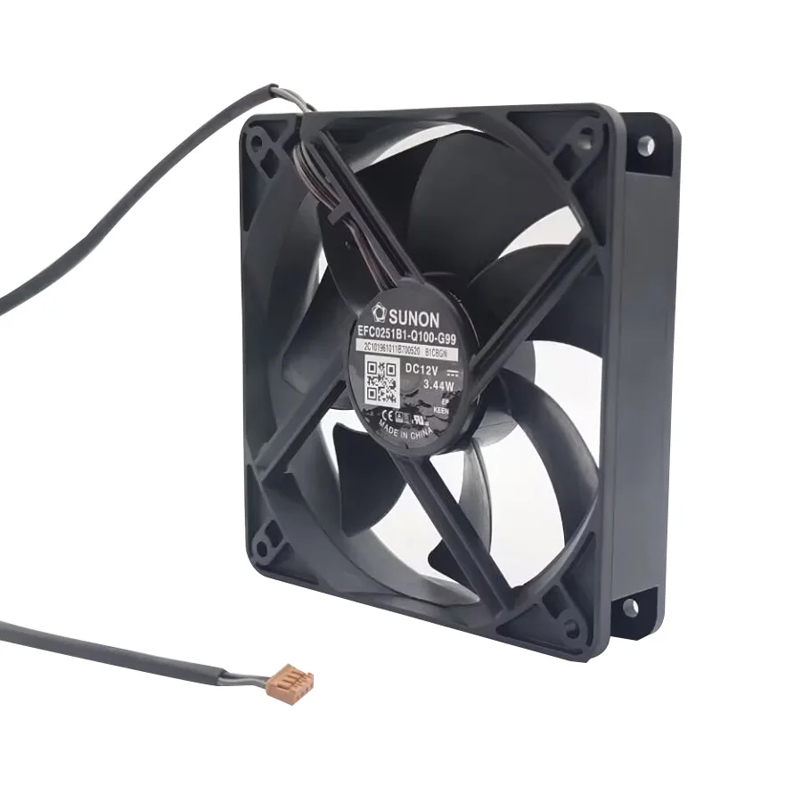 

НОВЫЙ ОРИГИНАЛЬНЫЙ EFC0251B1-Q100-G99 12 В 3,44 Вт 12025 120x120x25 мм Охлаждающий ВЕНТИЛЯТОР РАДИАТОР