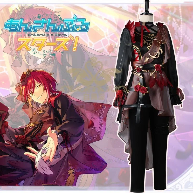 

Ensemble Stars Secret Swan Limited Event Guide Sakasaki Natsume Cosplay Halloween Theme Costume