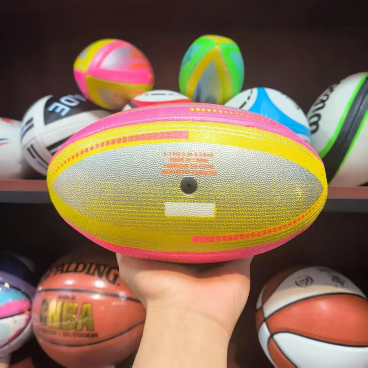 Rugby ball additional detail