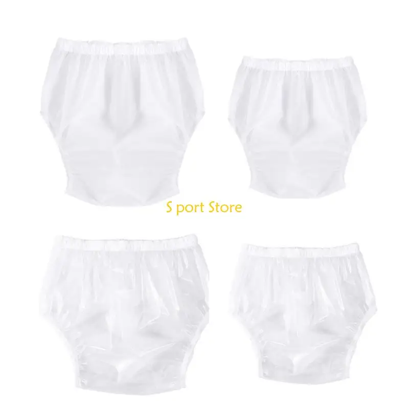 

U2JB Baby/Adult Diaper Covers Pants Leakproof Diaper Protective Briefs Water Resistant Washable Unisex Diaper Covers Pants