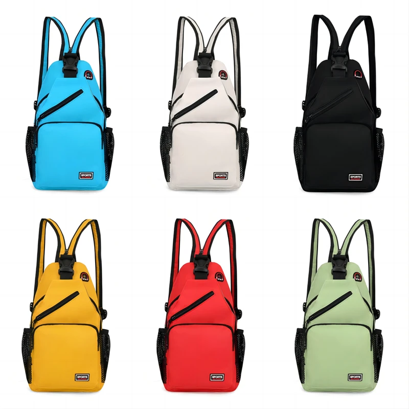 

Outdoor Casual Chest Bag Waterproof Oxford Cloth Multifunctional Sports Crossbody Bag Sports Backpack Travel Waist Packet 2024
