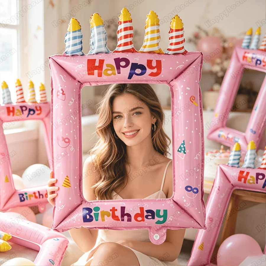 กรอบรูปบอลลูนธีมเจ้าหญิงขนาด 2 - Photo Booth Frame บทวิจารณ์และราคา