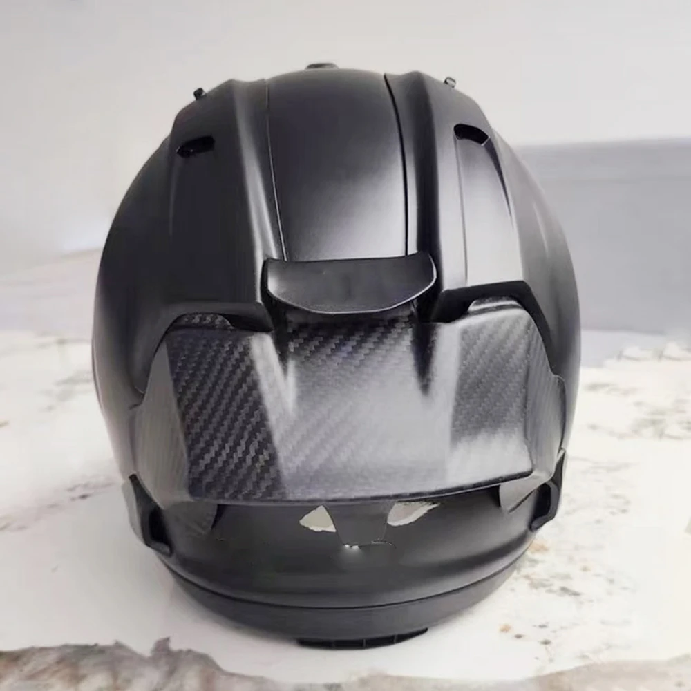 Carbon Fiber Helmet Spoiler Rear Trim Helmet Spoiler Accessories Fit for Arai RX-7X RX7X VZ-Ram RX7V RX7