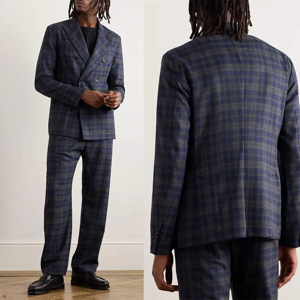 ファッションメンズスーツフィットクラシックストライプビジネスオーダーメイドスーツコートパンツ新郎介添人フォーマル行事プラスサイズカスタマイズ