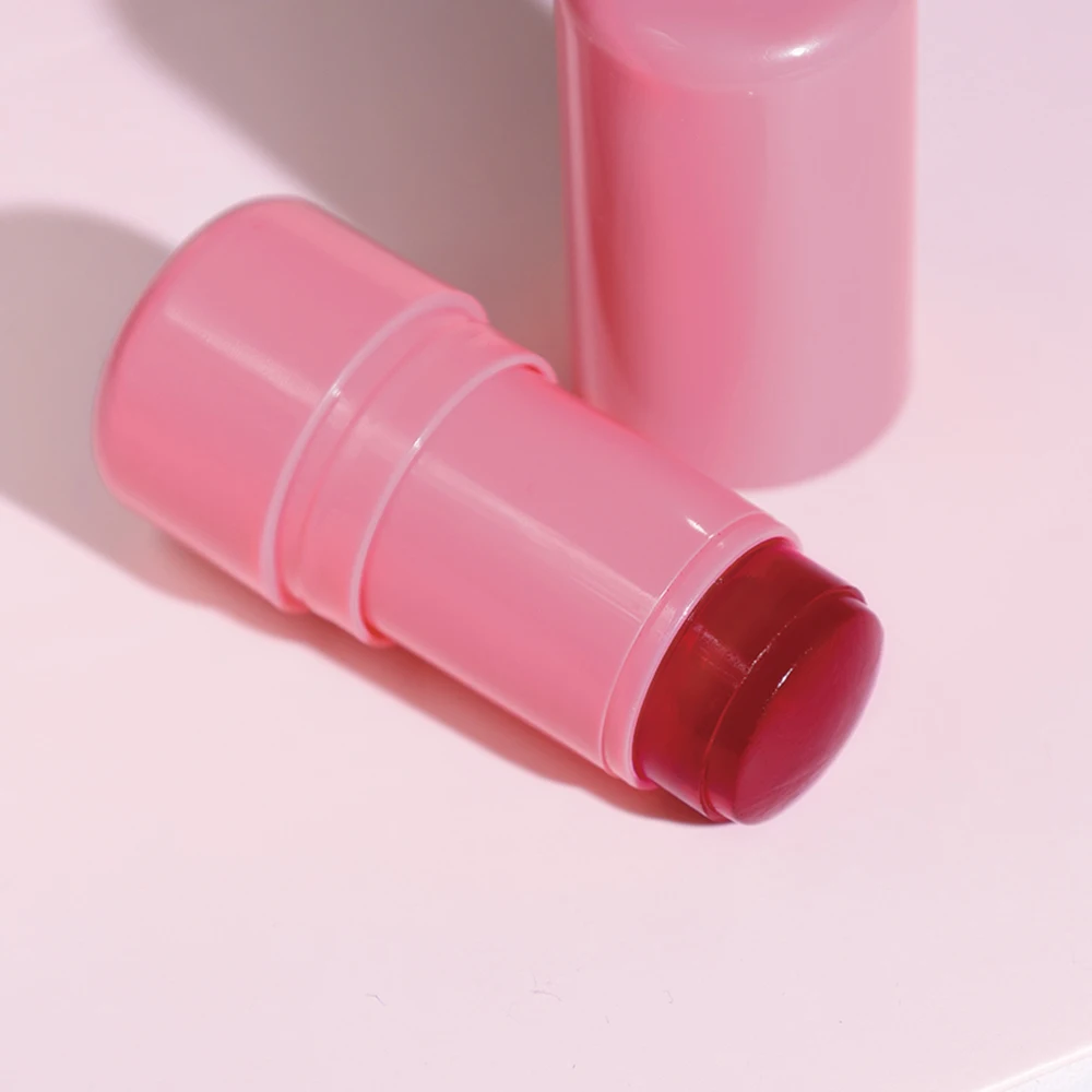 

4-color Private Label Blush Stick Custom Logo Jelly Blusher Pigment Vegan Moisturizing Makeup Wholesale Cruelty Free Pink Box