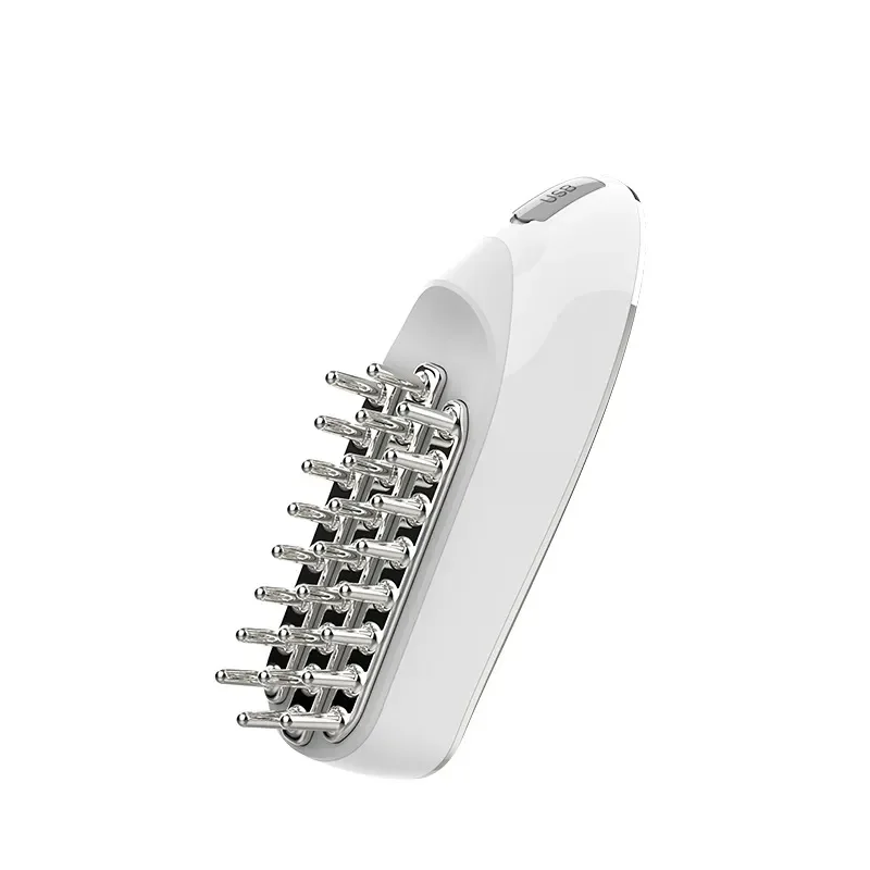 Home Electric Vibrating Hair Laser Reduce Hair Loss Prevention Brush Massage