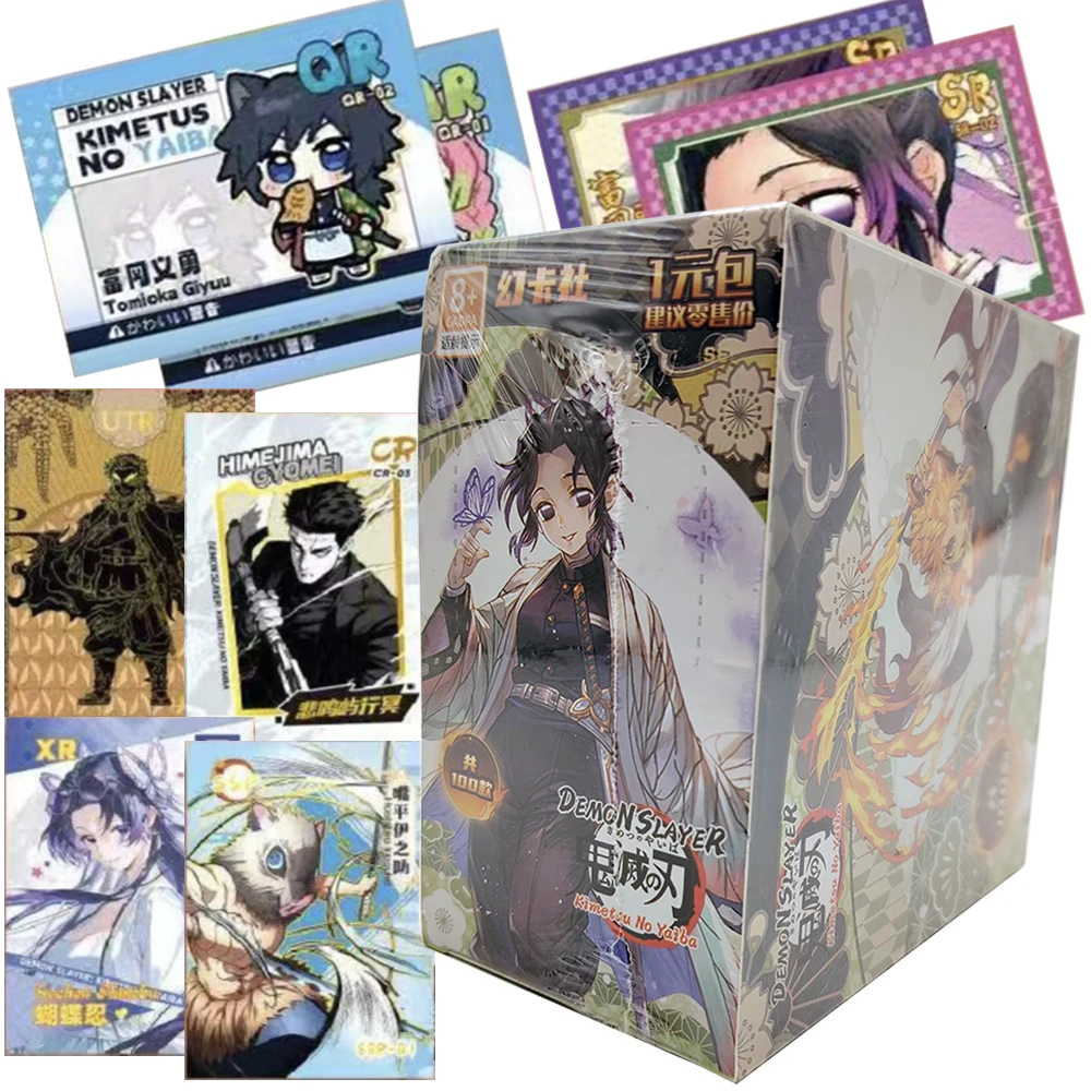

Demon Slayer Rare Collection Cards Hashibira Inosuke Rengoku Kyoujurou Creative Anime Characters Cards Doujin Toys and Hobbies