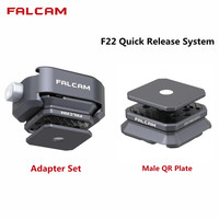 FALCAM F22 Quick Release Adapter System Cold Shoe Adapter Kit Plate Mounting Base for Canon Sony Nikon DSLR Camera Cage Tripod