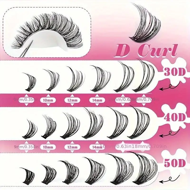 9-18mm DIY Clusters Wimperexte - Eyelash Extension Glue Remover recensie en prijs