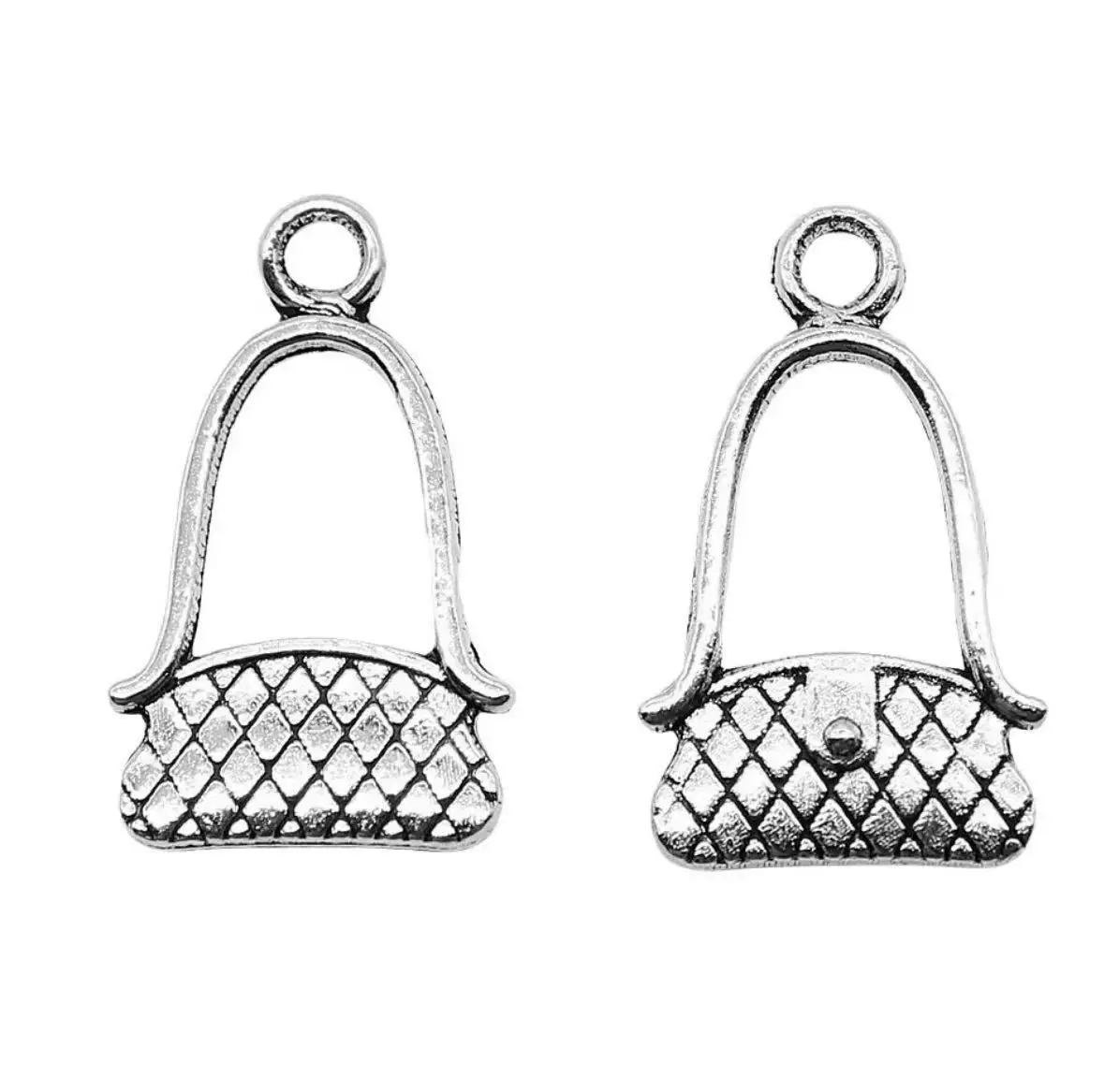 

35pcs 20*12mm Lovely handbag shaped design for handmade jewelry Zinc alloy metal HW3642