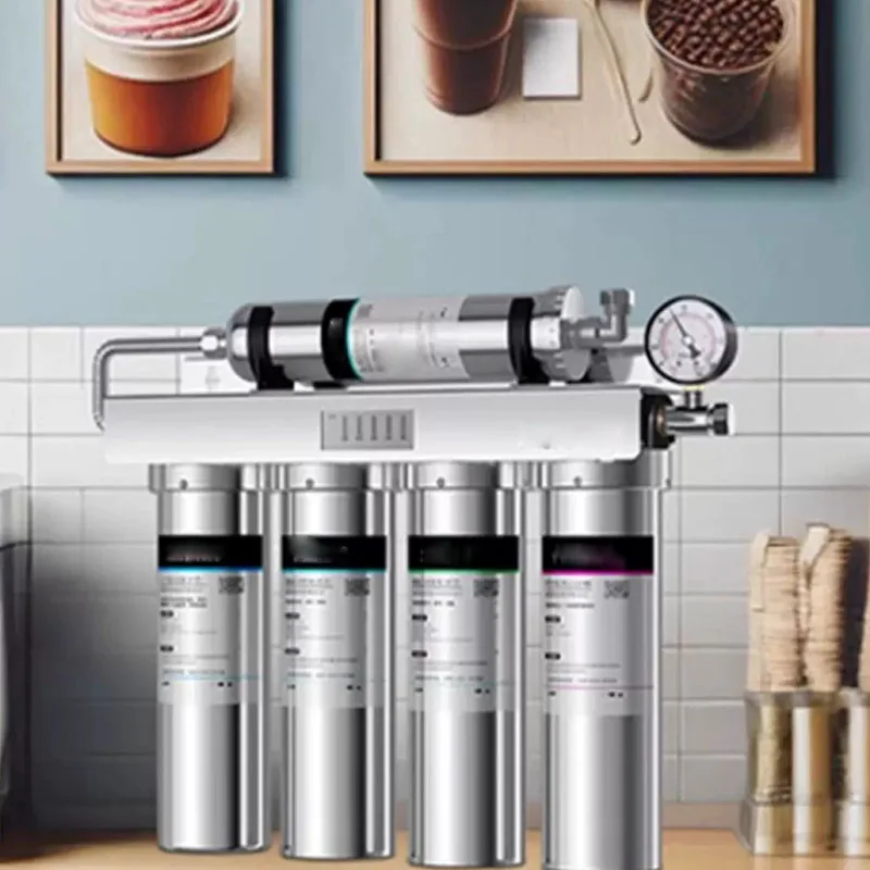 Commercial Grade 5-Stage Water Filtration System Stainless Steel Ultrafiltration Purifier for Home Drinking Water