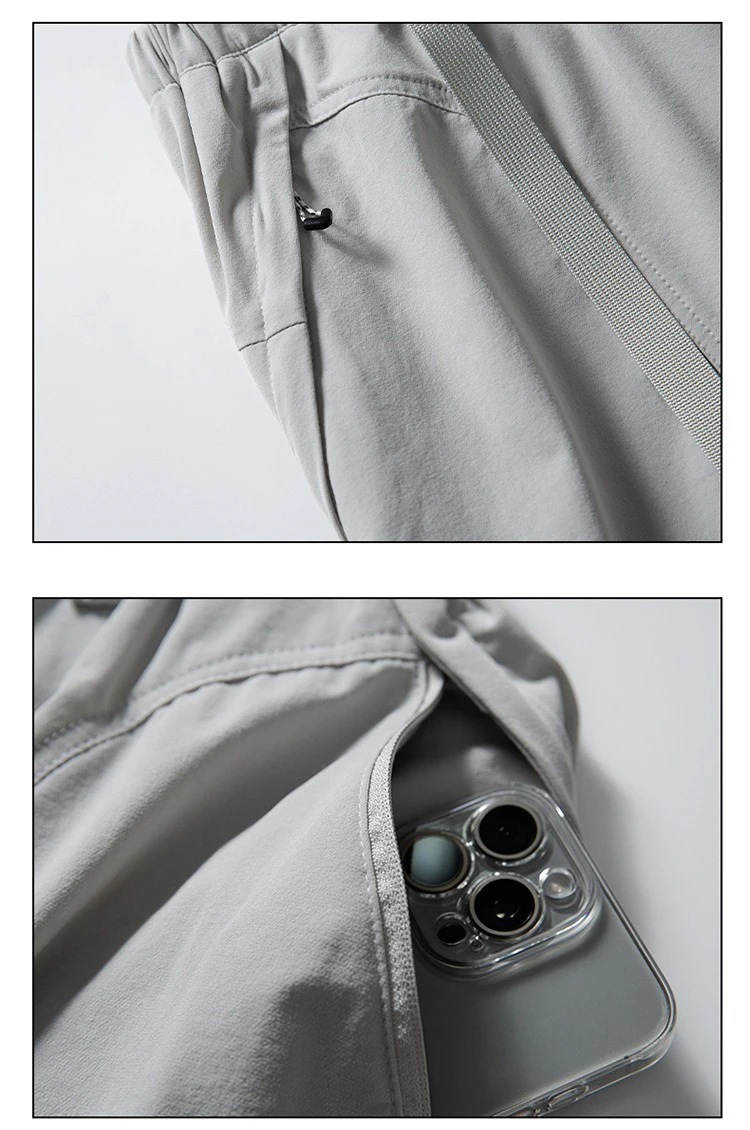 Unisex Leichte Softshell Funktionshose - Anpassbare Passform, Feuchtigkeitsableitend & Reißfest für Outdoor & Alltag – Detail 17