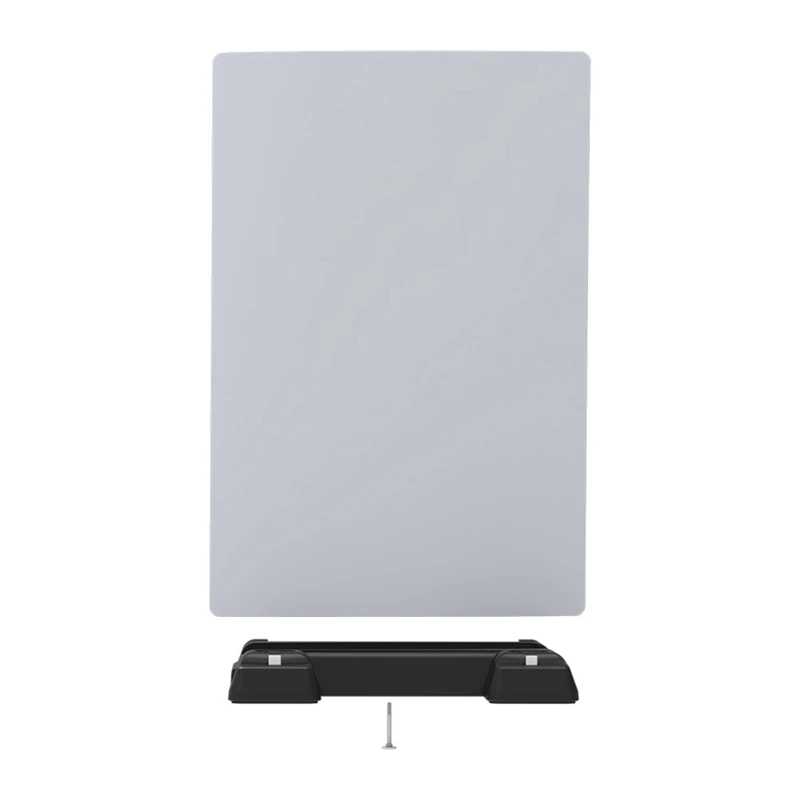 Soporte de refrigeración Vertical delgado para PS5, estación de carga LED, ABS negro + placa Base de Hardware para accesorios de consolas PS5