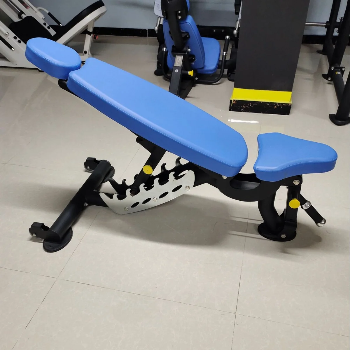 

Factory Direct Adjustable Steel Dumbbell Bench Press Fitness Equipment with Flat Style Folding Feature Weight Training Matrix