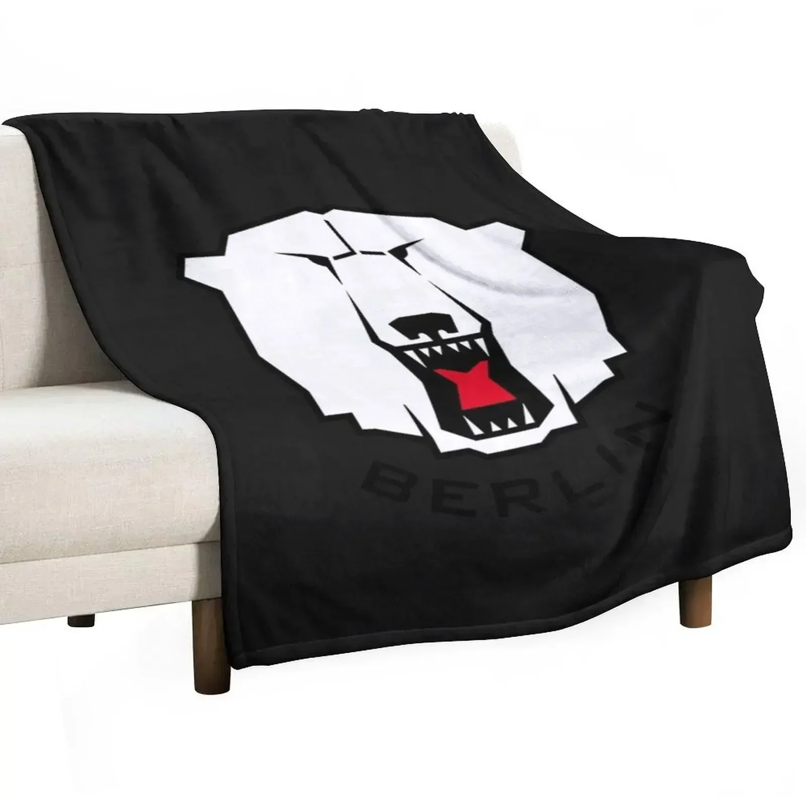 Eisb?ren Berlin Hockey Classic T-Shirt Throw Blanket Vintage Heavy Softest Blankets