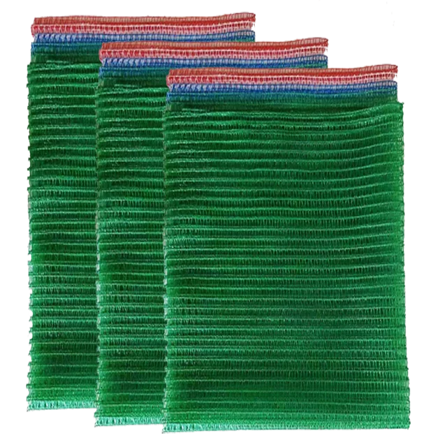 2025 Borsa a rete per frutta e verdura del produttore Design a rete lavorata a maglia per prodotti in plastica agricola