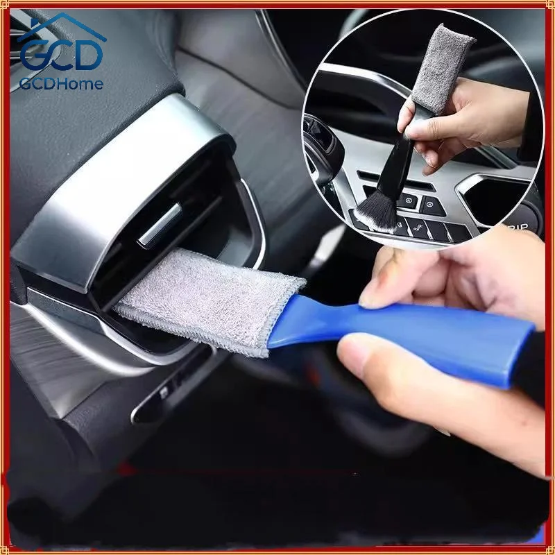Multi-Purpose Double Head Guitar Fingerboard Cleaning Brush 1PC Efficient Dust Removal for All String Instrument Care