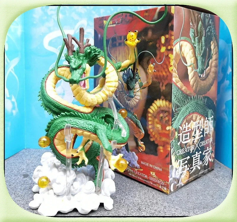 In Stock Dragon Ball Z Anime Figure Shenron Figurine Doll Shenlong DBZ Gift Model Statue Briquedos Juguetes  Toys BB